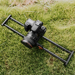 Heiße L4X-BE Vlogging Video Face Object Tracking Kleiner motorisierter Klapptisch Dolly Cart Camera Slider mit Motor Moving Dolly - Product Image 4