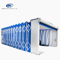 Tente de peinture gonflable rétractable avec éclairage LED pour la peinture automobile et la cuisson des peintures - Catégorie : Machines de traitement des gaz