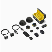 Microphone sans fil à clipser de type C le plus vendu pour la réduction du bruit, pour l'équipement d'enregistrement et de diffusion en direct professionnel