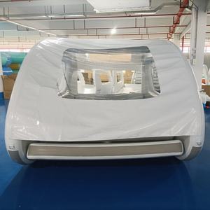 Grand catamaran <span class=keywords><strong>gonflable</strong></span> de luxe pour 4 à 6 personnes, électrique, <span class=keywords><strong>3</strong></span> m, 4,5 m, avec auvent - Product Image 3