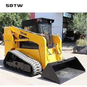 China factory price grapple bucket broom brush crawler grader attachment milling machine for 4800kg 100kw skid steer loader