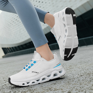 Chaussures de course respirantes et légères personnalisables avec logo de marque, doublure en mesh, pour hommes et femmes, chaussures d'entraînement d'extérieur, usine d'origine - Product Image 6