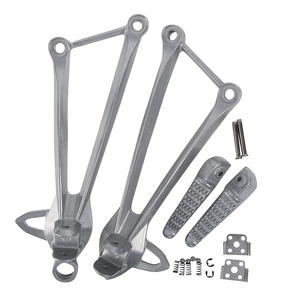 TCMT - Juego de Reposapiés Traseros para Motocicleta, Compatible con <span class=keywords><strong>Kawasaki</strong></span> <span class=keywords><strong>Ninja</strong></span> ZX-6R 2009-2025 ZX-10R 2008-2010, Reposapiés para Pasajero - Product Image 3