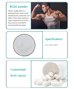 กรดอะมิโน2:1:1ผง <span class=keywords><strong>BCAA</strong></span> อาหารเสริมก่อนออกกำลังกายสินค้าจากประเทศสหรัฐอเมริกา - Product Image 2