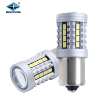 OEM 1156 P21W Canbus Noerror Lentille transparente Nouveau clignotant 1157 Bay15D/Ba15S/Bau15S/T20/7440/7443/W16W avec ventilateur Ampoule LED de voiture