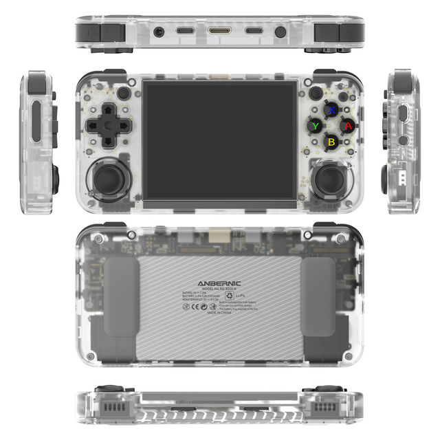 ANBERNIC RG35XX H Horizontal Retro Portable Open Source Handheld Arcade Controller Game Console with Shell Case New