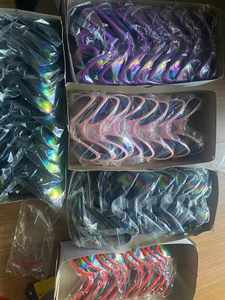 Diadema alienígena verde y gafas antena Marciana diadema cabeza de Bola brillante Boppers plata oro rosa Alien accesorios de disfraz - Product Image 2