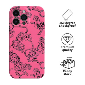 Da báo in chống sốc điện thoại trường hợp đối với <span class=keywords><strong>iPhone</strong></span> 16 15 14 Pro Max thời trang động vật mô hình điện thoại di động Bìa - Product Image 6