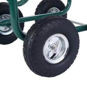 <span class=keywords><strong>Chariot</strong></span> à main mobile de <span class=keywords><strong>tuyau</strong></span> d'<span class=keywords><strong>arrosage</strong></span> de transport de stockage de roue d'outil d'irrigation de jardin en métal - Product Image 4