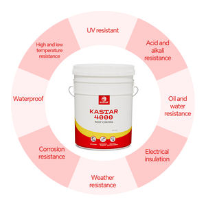 للبيع بالجملة من الطوب المستوي لسقف مسطح من السيليكون والمطاط السائل تطبيق طلاء أبيض مقاوم للماء بواسطة الفرشاة - Product Image 4