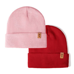 Gorros de Punto al por Mayor, Venta Caliente, Logotipo Personalizado, Parche de Fútbol, Gorro de Invierno Cálido, Fabricante - Product Image 2