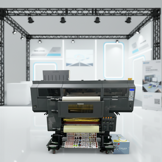UV DTF Printer with Partial Gold Printing Technology for Vibrant and Durable Designs