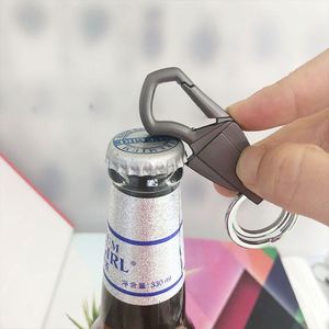 Custom Designed Light <b>Metal</b> Keychain Promotional Stainless Steel Carabiner with Silk Screen Printing Zinc Alloy Keychain - Product Image 2