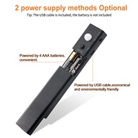 Lámpara adhesiva LED con Sensor activado, tira de luces LED inteligente, recargable por USB, para dormitorio, cocina, armario, debajo de armario
