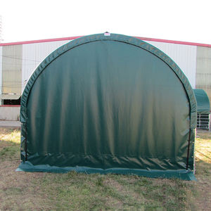 4x4m neues Design vorgefertigte tragbare Stoff kuppel Tier Vieh Pferdes chutz - Product Image 4