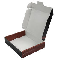 Caja de Cartón Corrugado de Tres Capas, Resistente, Reciclable, Personalizada, para Envíos en Pequeños Lotes, con Laminado Brillante, para Ropa Interior y Prendas de Vestir