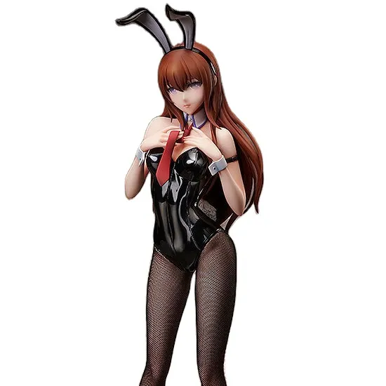 Coldplay Anime Steins Gate relaxing Makase Kurisu Bunny Girl 3d sexy anime girl figures