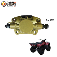 LINGQI RACING Étriers de frein à disque hydraulique Pompe inférieure pour ATV UTV Kid Mini Quad Moto 4 ATV Quad Buggy Pièces détachées