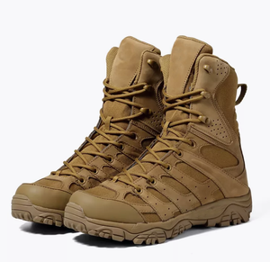 Bottes de désert longues TSB4 personnalisées AK Aeisk, nouvelle couleur coyote noir vert, légères, respirantes, avec fermeture éclair latérale - Product Image 2