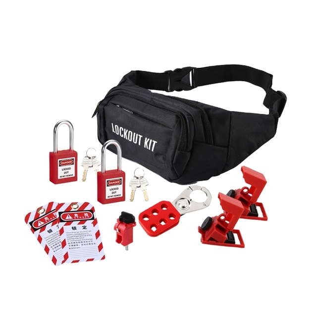 Wholesale Electrical Lockout Tagout LOTO Kit Safety Lock Out Tag Kit From China Supplier Lock Cylinders Product