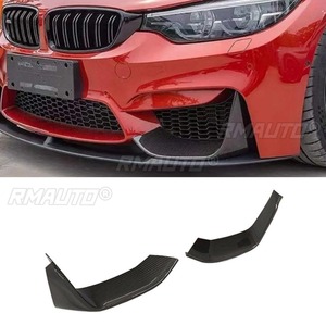 Accessoires de séparateur d'air pour pare-chocs latéral de voiture, pour BMW M3 M4 F80 F82 2014-2020, garniture de sortie d'air pour pare-chocs arrière - Product Image 2
