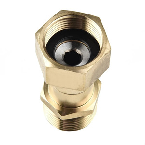 Conector de latón para lavadora a presión Sulai Machinery M22 14, acoplamiento rápido giratorio para pistola de agua de lavado de autos - Product Image 5
