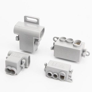 T Type High Power Splitter Connector 1-16mm Copper Terminal Block With Fireproof PC Housing For <b>Electrical</b> Wiring - Product Image 2