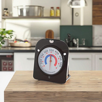 Termometer Oven Dial Baja Tahan Karat ShenWei SWK-005 Tidak Memerlukan Listrik untuk Memanggang Daging, BBQ, dan Penggunaan Dapur