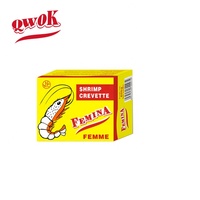 Bouillon de crevettes séchées mélangées Halal en cube 10g Qwok