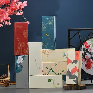 กล่องบรรจุภัณฑ์ธูปทรงสี่เหลี่ยมผืนผ้าสไตล์<span class=keywords><strong>จีน</strong></span>แบบลิ้นชัก วินเทจ คุณภาพสูง ใช้สำหรับใส่ลูกประคำพระพุทธรูป ของประดับแขวนในรถ หรือกล่องใส่เครื่องประดับผม - Product Image 4