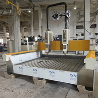 Graveur laser CNC PLC double tête à prix de gros, moteur de découpe de précision pour pierre, haute qualité, gravure détaillée