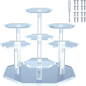 Support d'affichage en acrylique pour figurines, objets de collection, jouets et poupées, <span class=keywords><strong>bijoux</strong></span>, organisateur de collection de figurines d'<span class=keywords><strong>action</strong></span> - Product Image 6