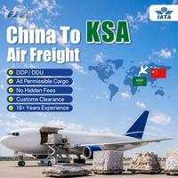 Service logistique DDP fiable de la Chine vers l'Arabie Saoudite, agent d'expédition de fret aérien express