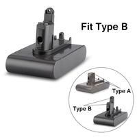 Batterie de 2500 V, 22.2 mAh, pour aspirateur Dyson Animal, Type B, DC31 DC35 DC45 DC44