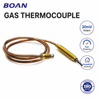 Termokopel Tembaga Kelas Komersial Boan BA-TC015 Berkualitas Tinggi dengan Ulir Pemasangan Tetap M8x1 untuk Peralatan Gas Rumah Tangga dan RV 1