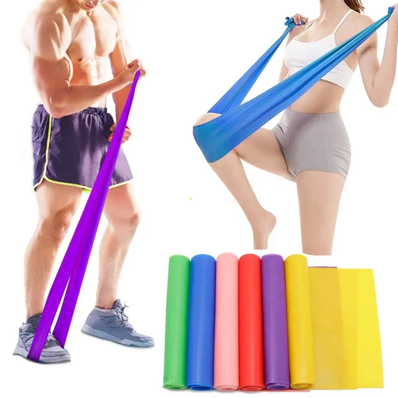 Yoga Tape Stretching Gummi für Fuß bänder Pilates Expander Fitness Elastic Band Sport training Widerstands gürtel Gymnastik Gum