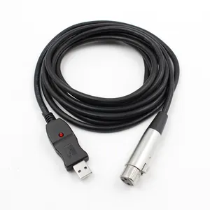 Câble USB 3M mâle vers XLR femelle pour microphone USB MIC Link New