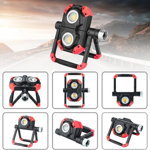 ไฟทำงาน LED แบบชาร์จได้ 3 COB 1150LM แสงแบบกระจาย 360 องศา ไฟ LED แบบพกพา FX-309 สำหรับซ่อมแซมรถยนต์และตั้งแคมป์ กันน้ำ หมุนได้ - Product Image 6