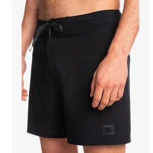 Herren Boards horts 4 Way Stretch Herren Athletic Shorts Custom Großhandel Black Board Shorts
