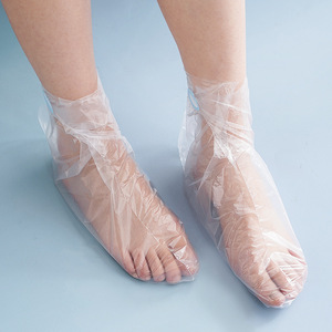 ถุงมือพลาสติกใสแบบใช้แล้วทิ้ง กันลื่น สำหรับดูแลเล็บและทำทรีทเมนต์ความงาม - Product Image 2
