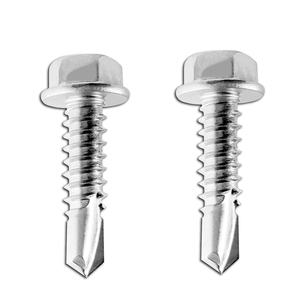 Çin bağlantı elemanları özel boyut altıgen dokunarak vidalar yüksek mukavemetli altıgen flanş Phillips sac vidalar sondaj duvarları için - Product Image 3