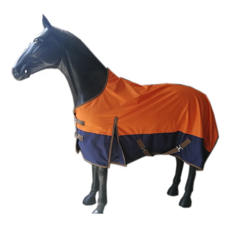 Высококачественные 600D водонепроницаемые дышащие двухцветные одеяла для лошадей