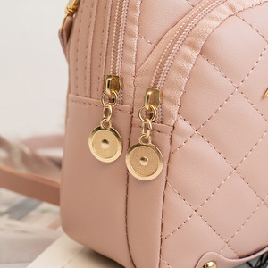 Women's Mini <b>Backpack</b> Swan Hanging Embroidered Double-Layer Portable <b>Small</b> PU Phone Bag - Product Image 4