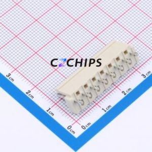 BX-VH3.96-8PZZ-GW Wire-to-Board Pin Header Through hole Component (THT),P=3.96mm Connector 1x8P 3.96mm Through Hole VH - Product Image 2