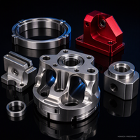 Base de montage pour mâchoire de préhenseur robotisé pneumatique et ventouse, en aluminium AL6061-T6, usinée avec précision par CNC, livraison rapide