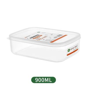 Boîte de rangement alimentaire en plastique de qualité alimentaire pour réfrigérateur, compartiment de congélation hermétique, antibactérien, écologique, empilable pour viande - Product Image 2