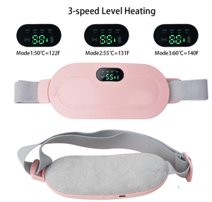 Portable Digital Display USB Cordless Body Menstrual <b>Heating</b> Pad Fast <b>Heating</b> Massage Period Waist <b>Wrap</b> Belt Women Massager Warm - Product Image 3