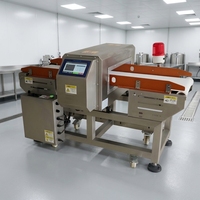 Détecteur de métaux automatique de qualité alimentaire pour la détection des métaux ferreux et non ferreux dans les pâtes et sauces, intégré aux lignes de remplissage de pots