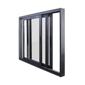 Fenêtres coulissantes en verre en aluminium trempé de 6mm d'épaisseur personnalisée à faible coût - Product Image 5