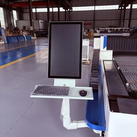 Machine de découpe laser à fibre 3000W, découpeuse laser CNC pour tôles métalliques, acier au carbone, acier inoxydable, haute précision